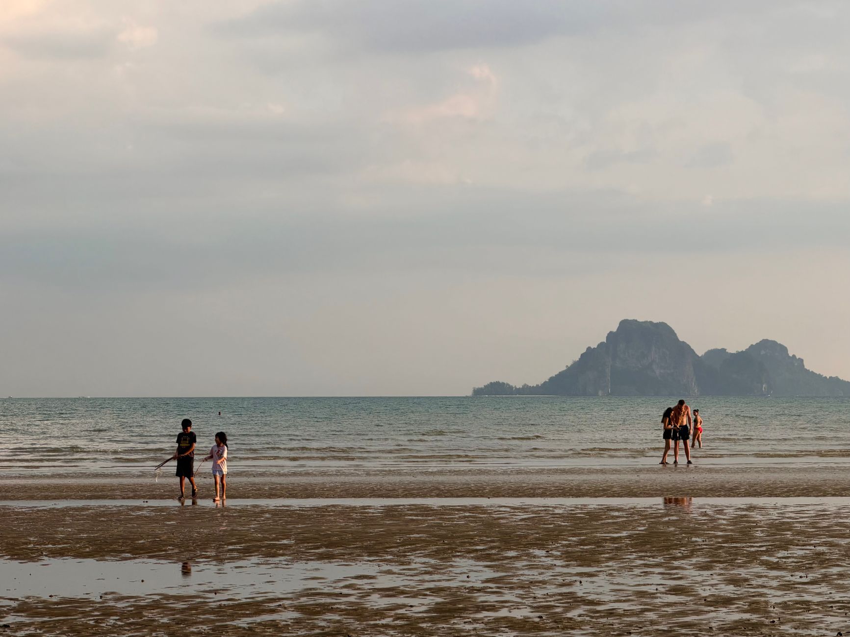 Thailand beach sunset